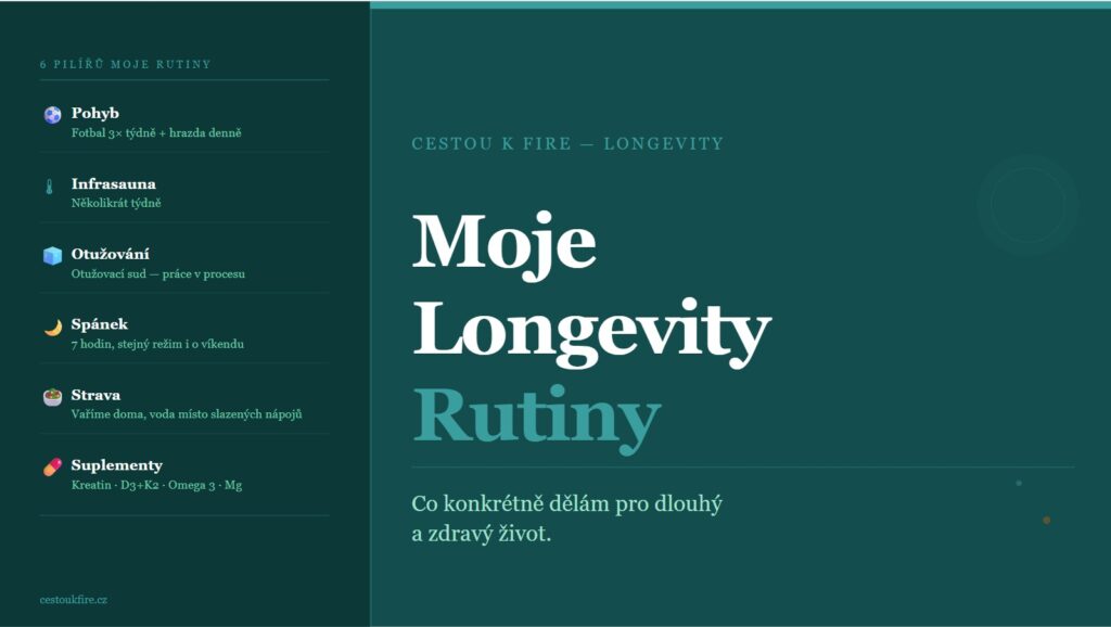 Moje Longevity rutiny